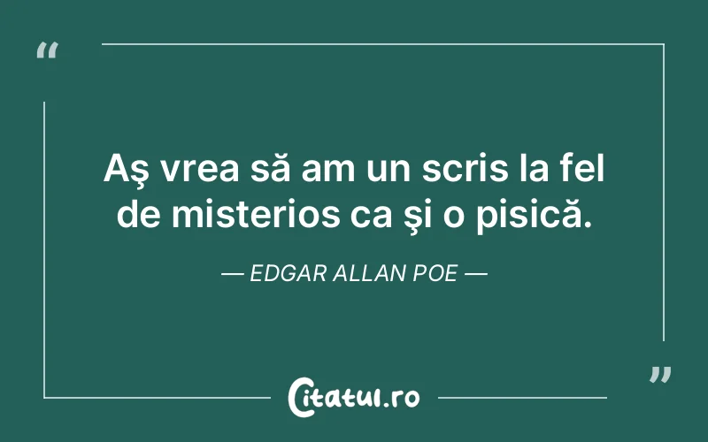 Citat Edgar Allan Poe - citate viata