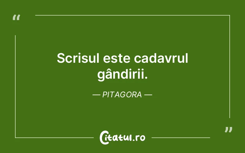 Citat Pitagora - citate viata