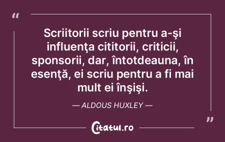 Pot să scriu pagini fantastice, dar nu ...
