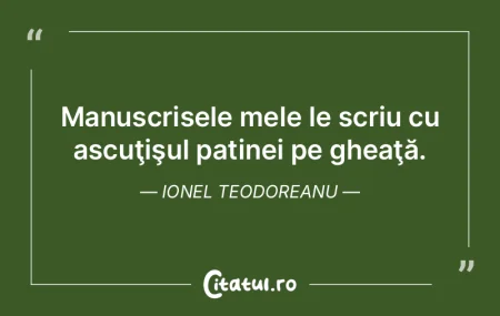 Lasă-i pe alţii să se mândrească cu... Lasă-i pe alţii să se mândrească cu...