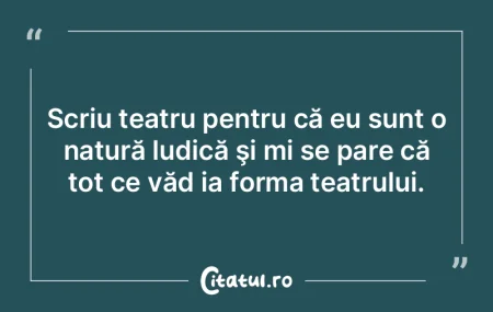 Istoria va fi blândă cu mine, pentru c...
