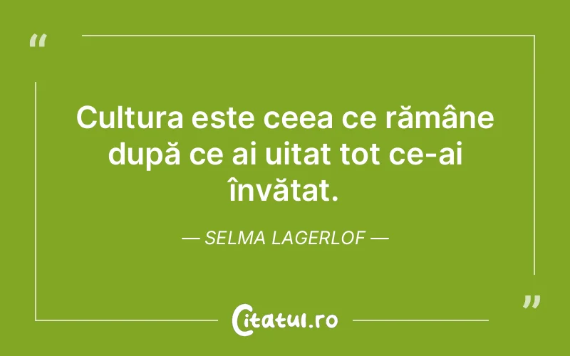 Citat Selma Lagerlof - citate viata