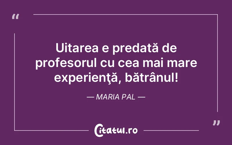 Citat Maria Pal - citate viata