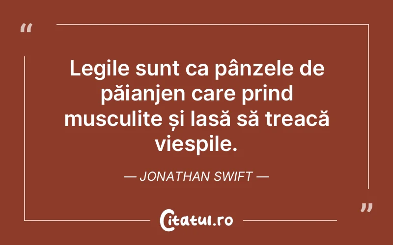 Citat Jonathan Swift - citate viata