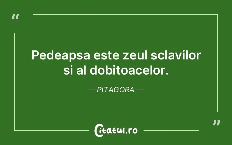 Citat Pitagora - citate viata