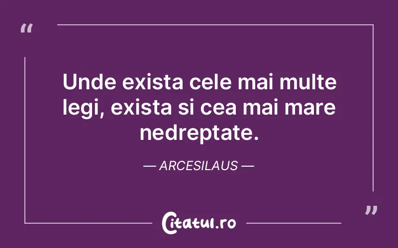 Citat Arcesilaus - citate viata