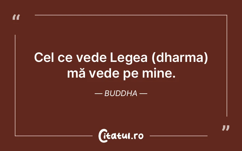 Citat Buddha - citate viata