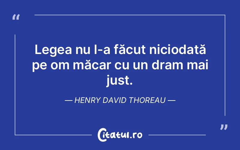 Citat Henry David Thoreau - citate viata