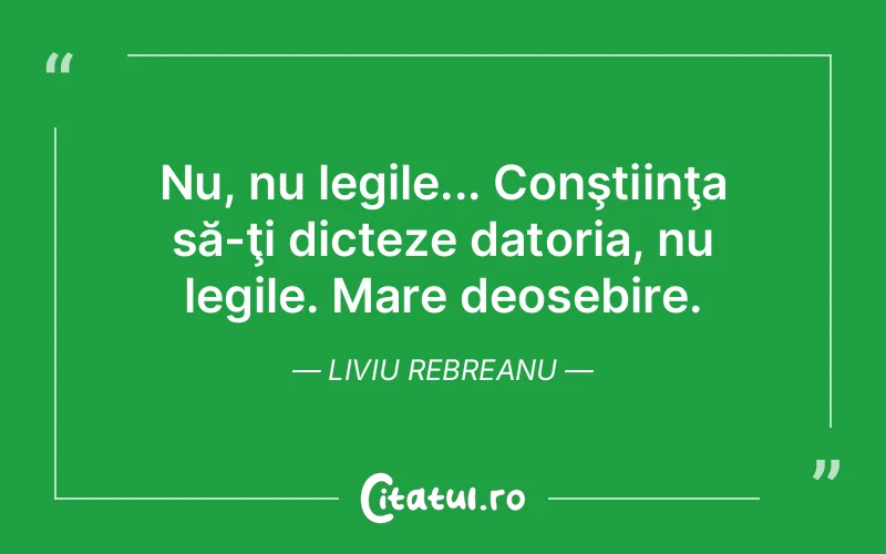 Citat Liviu Rebreanu - citate viata