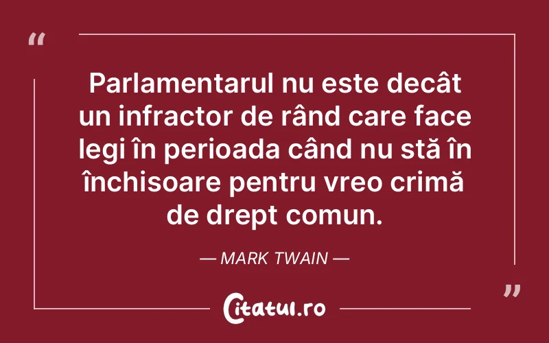 Citat Mark Twain - citate viata