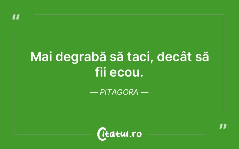 Citat Pitagora - citate viata