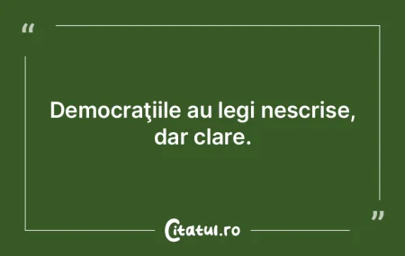 O lege a teatrelor trebuie să conţină...