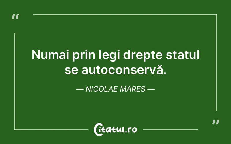 Citat Nicolae Mares - citate viata