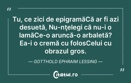 Degeaba este inteligenţă dacă nu e ş...