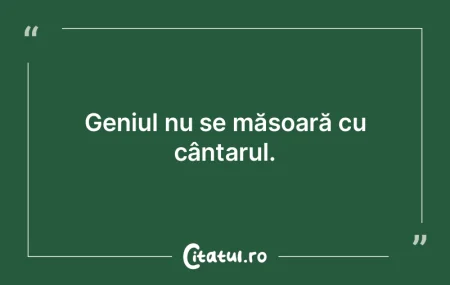 Inteligenţa nu scuză lipsa de caracter...