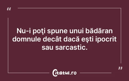 Cununa de lauri pusă pe fruntea neghiob...