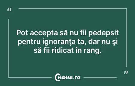 Pentru o naţiune, Justiţia este ceea c...