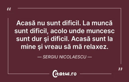 Mă roade dorul de casă. Voi găsi eu d...