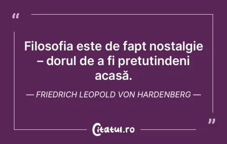 Căutarea sensului vieții este la fel d...