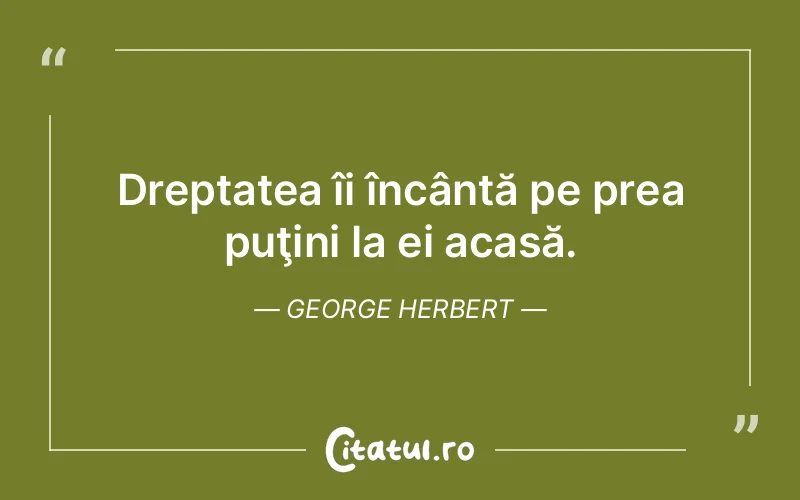 Citat George Herbert - citate viata