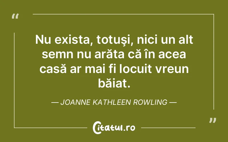 Citat Joanne Kathleen Rowling - citate viata