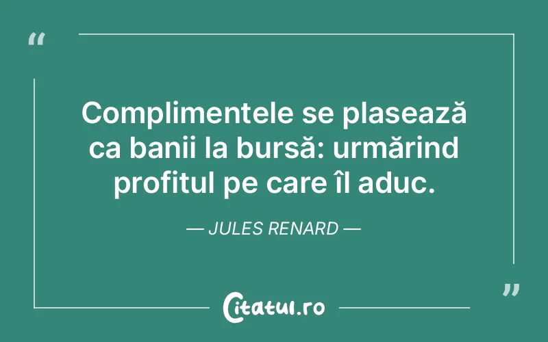 Citat Jules Renard - citate viata