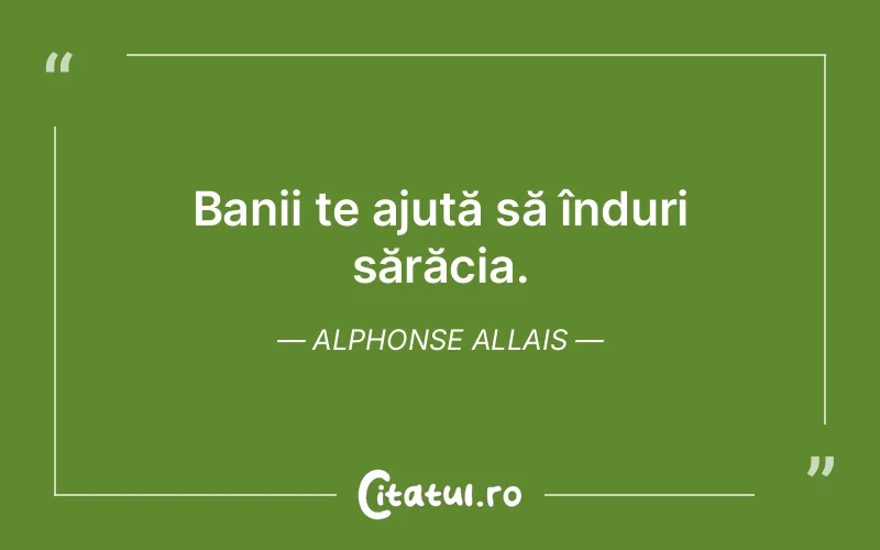 Citat Alphonse Allais - citate viata
