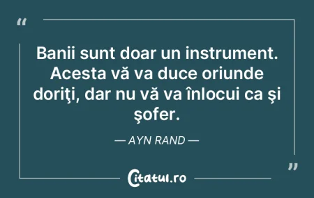Pentru a ajunge să dispreţuieşti bani... Pentru a ajunge să dispreţuieşti bani...