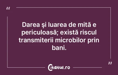 Nu vom folosi banii rezultaţi din acest...