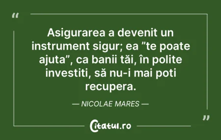 Asigurarea a devenit instrumentul care â... Asigurarea a devenit instrumentul care â...