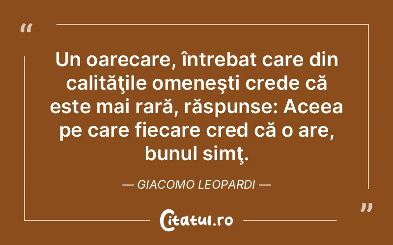 Citat Giacomo Leopardi - citate viata