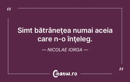 Bunul simţ este geniul îmbrăcat în h...