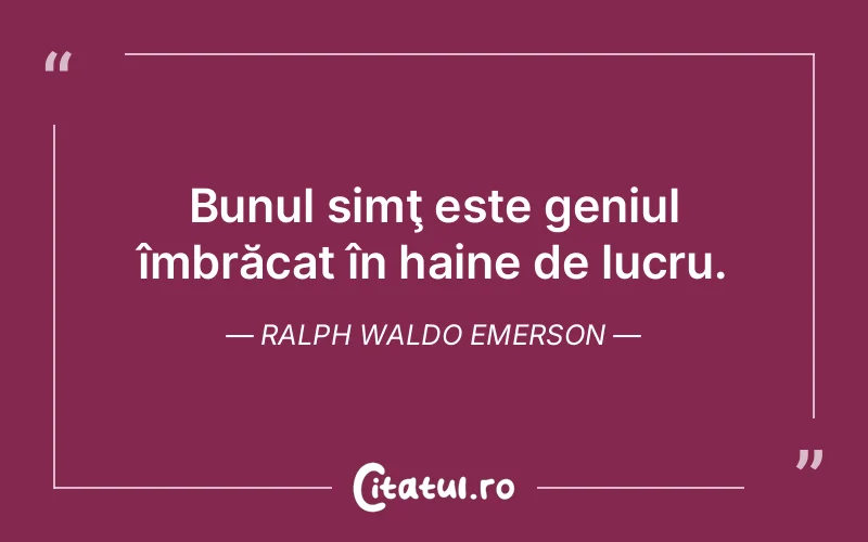 Citat Ralph Waldo Emerson - citate viata