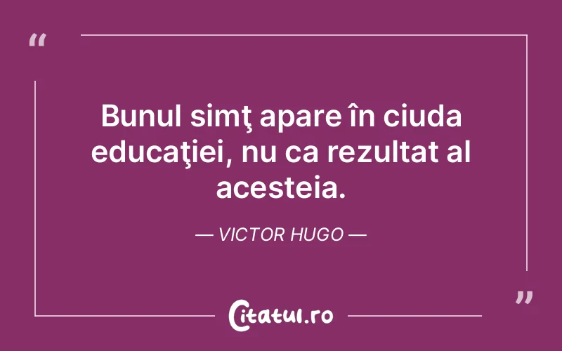 Citat Victor Hugo - citate viata