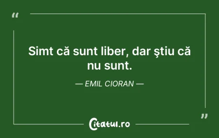 Bunul simţ este instinct. Destul bun si...