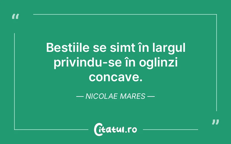Citat Nicolae Mares - citate viata