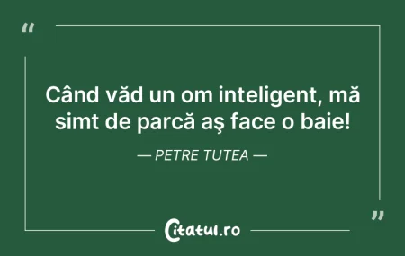 Mă simt ca un băieţel, căruia i se o... Mă simt ca un băieţel, căruia i se o...