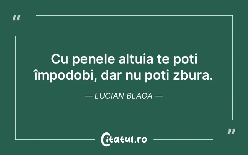 Citat Lucian Blaga - citate viata