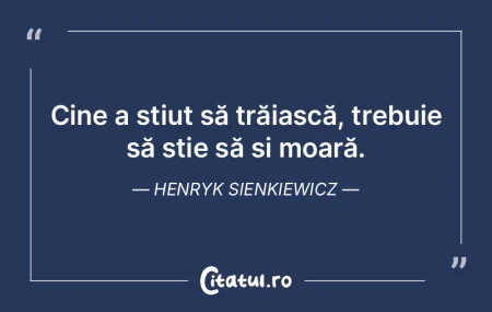 După ce s-a spus și s-a făcut tot ce ...