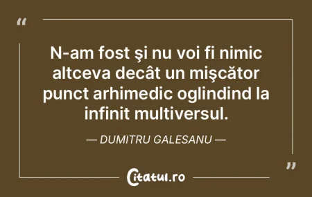 Nu merge unde te duce drumul, mergi pe u...