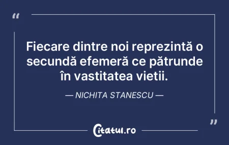 Nu sunt suficient de tânăr ca să ști...
