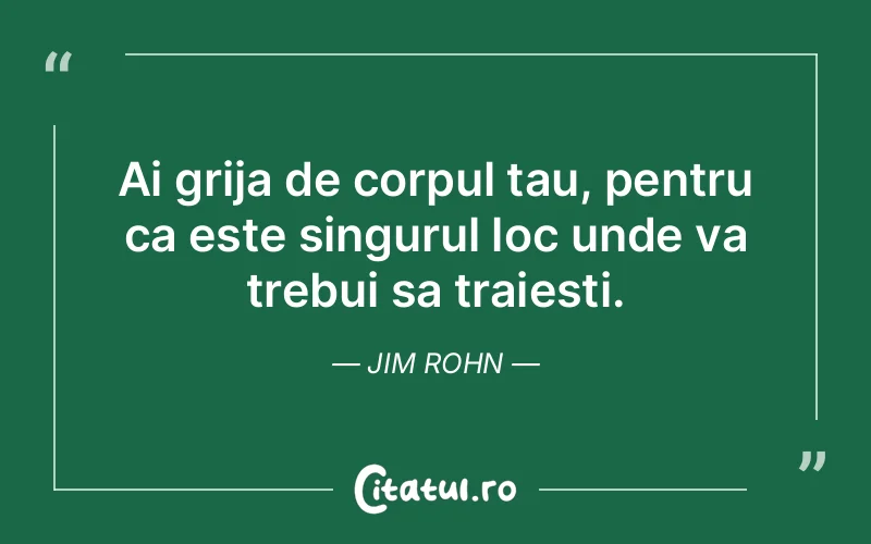 Citat Jim Rohn - citate viata