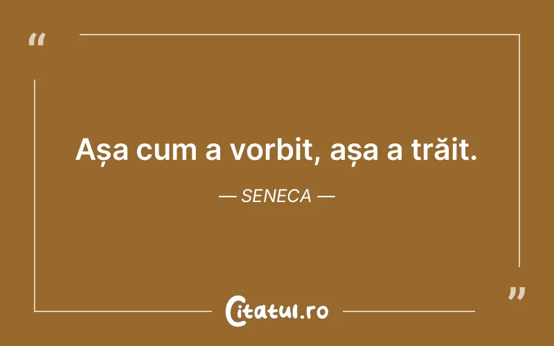 Citat Seneca - citate viata