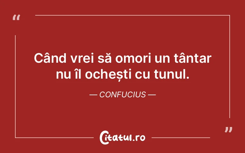 Citat Confucius - citate viata