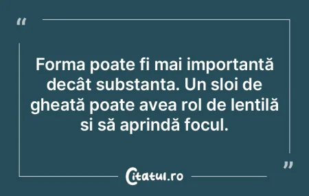 Doar inconstanta este constantă. Hans J...