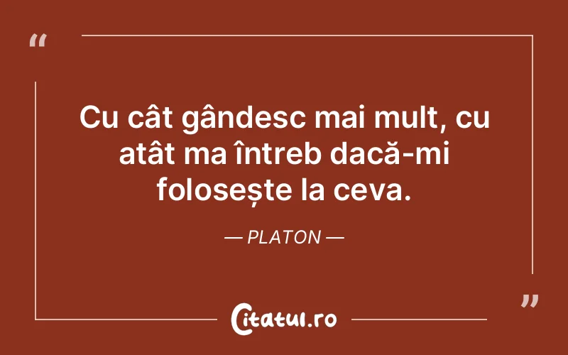 Citat Platon - citate viata