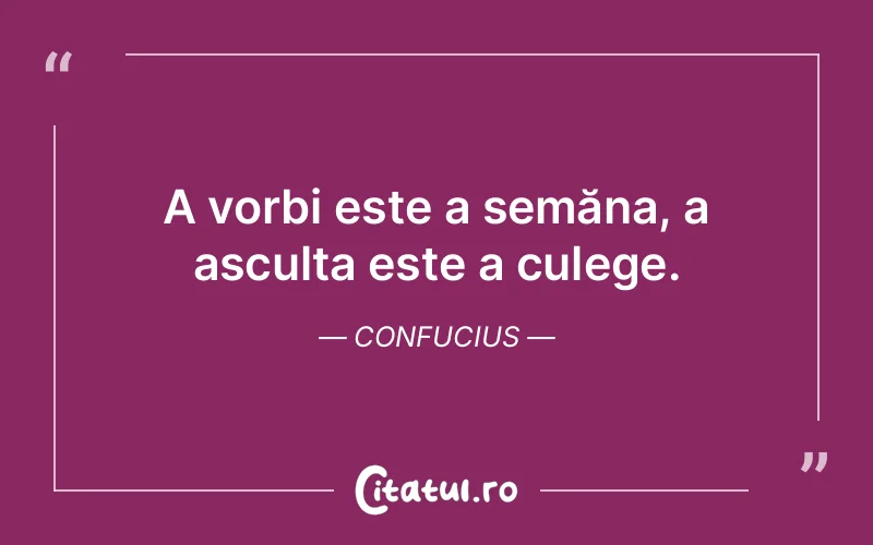 Citat Confucius - citate viata