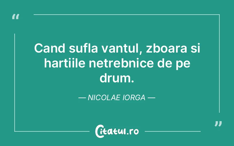 Citat Nicolae Iorga - citate viata