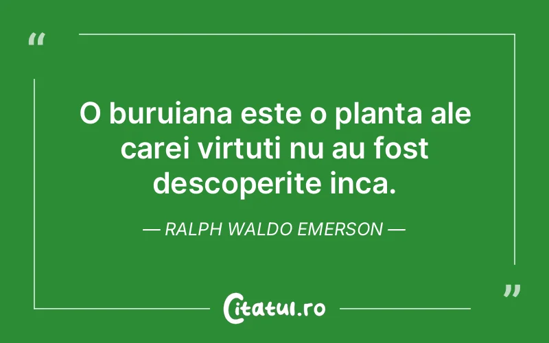 Citat Ralph Waldo Emerson - citate viata