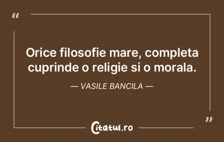 Morala defineste cultura. Vasile Bancila Morala defineste cultura. Vasile Bancila